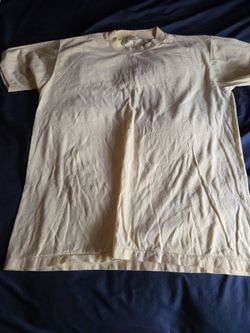 Plain Yellow Chefs Inn Crew Neck T-Shirt