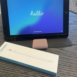 📱 iPad 7th Gen (32GB) + Brand New Pencil + Premium Case ✨ Excellent Condition