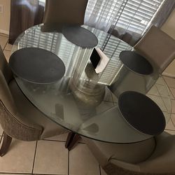 Glass Diner Table