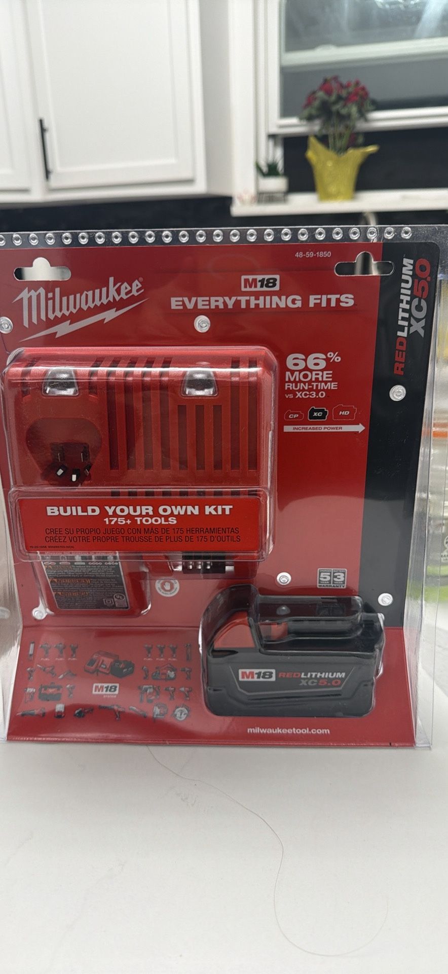 Bateria Milwaukee 5.0 Con Cargador