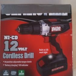 12"Volt Cordless Drill