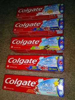 Colgate kids toothpaste* $1.00 each.