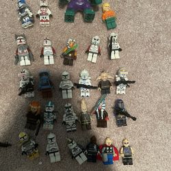 Custom Star Wars Minifigure Lot