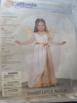 Sweet Angel Litttle girl Costume