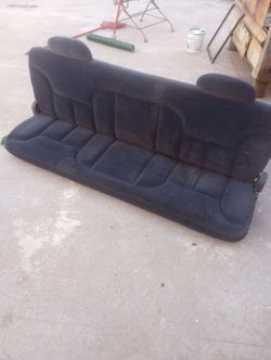 Chevy Silverado Rear Seat