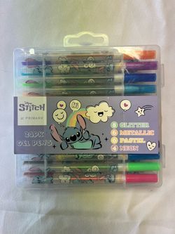 Stitch Pens Stickers Folder and Planner