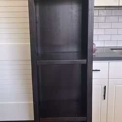 Dark Wooden Tall Bookshelf