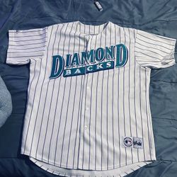 Vintage ARIZONA DIAMONDBACKS Majestic MLB Baseball Jersey Embroidered Men’s XL