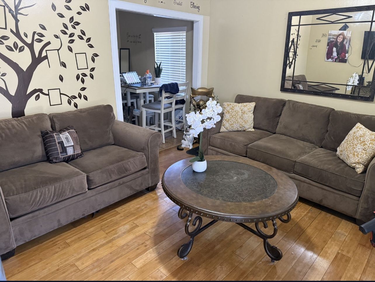 Living Room Set (Sofas Almost New)