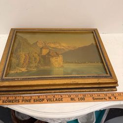 Vintage Box With Mirror 