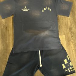 Amiri Shirt And Short Set
