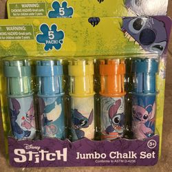 NEW Disney Stitch Jumbo Chalk 5 pc Sets Sold Separately