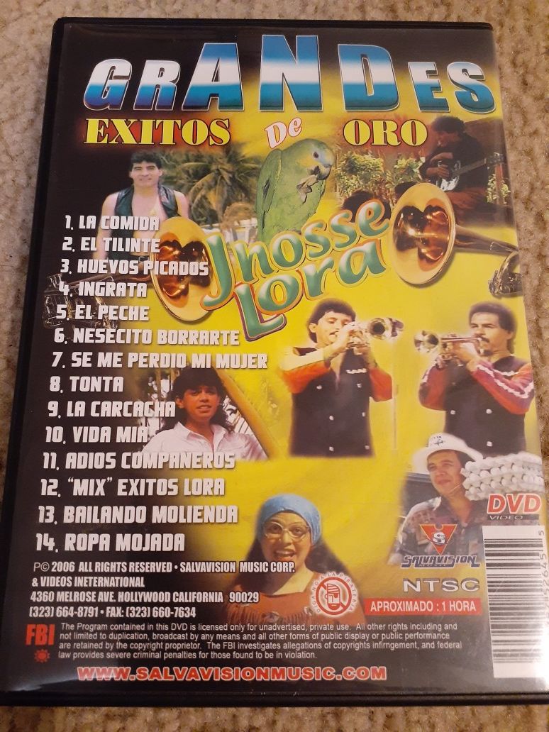 DVD musica salvadoreña for Sale in OR, US - OfferUp