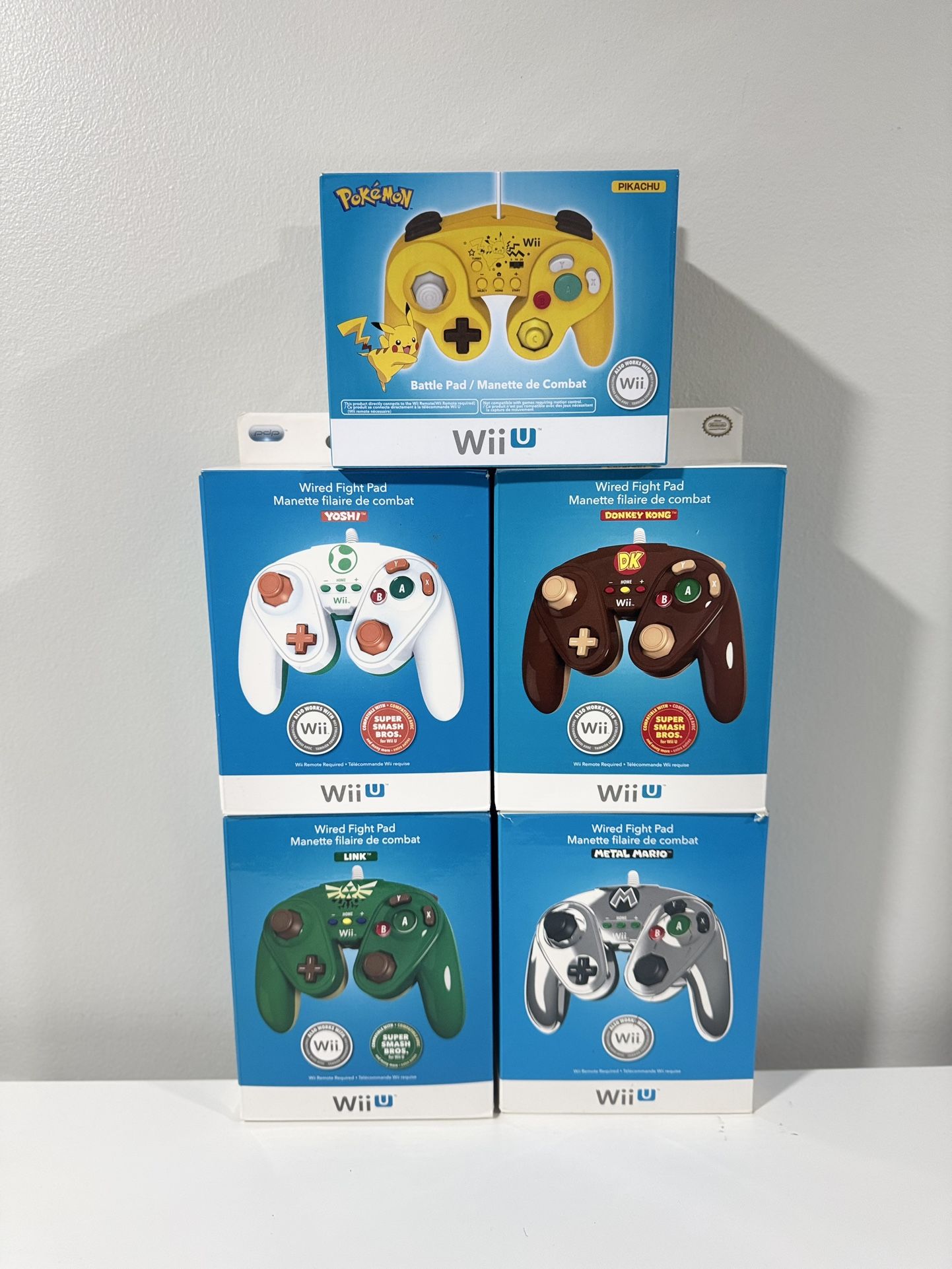 Wii U Controller Wired Fight Pad