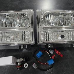 Headlight Assembly Replacement For 2005-2007 Ford F250-F550 Super Duty Truck