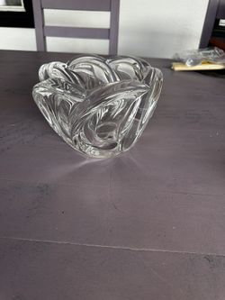 Art Vannes France 940’s Chrystal Vase