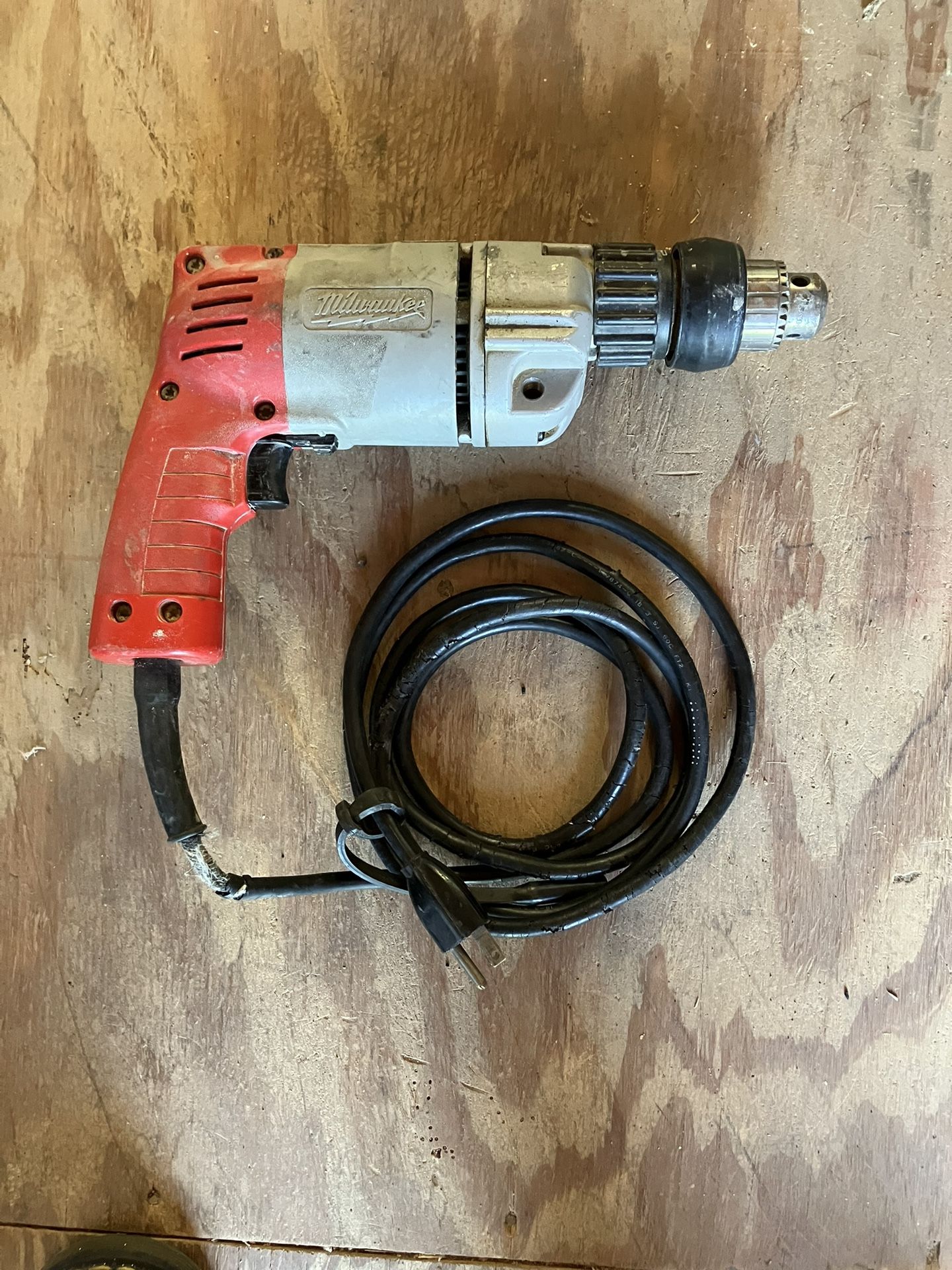 Milwaukee corded drill