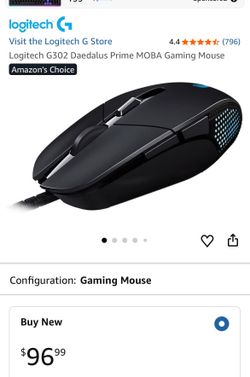 Logitech G302 DAEDALUS PRIME