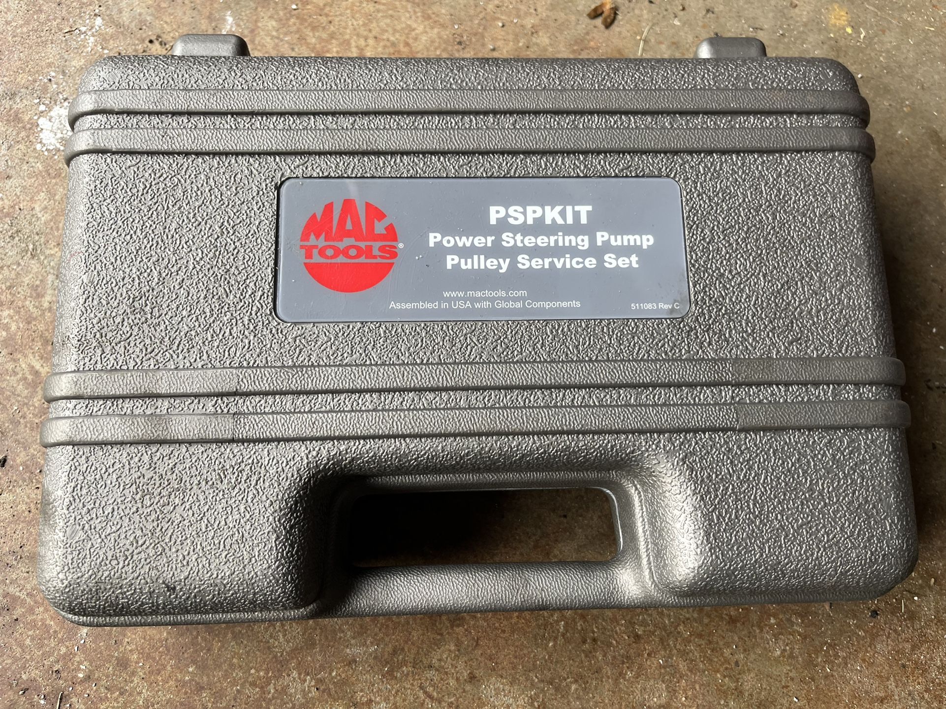 Mac Tools Power steering Pump Pulley Service Set