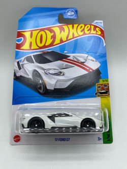 2024 Hot Wheels- '17 Ford GT HW Exotics White 9/10 Ready To Race 240/250