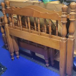 2 Antique Twin Bed Frames