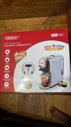 HiBREW 5-in-1 Cold/Hot Coffee Machine H2B