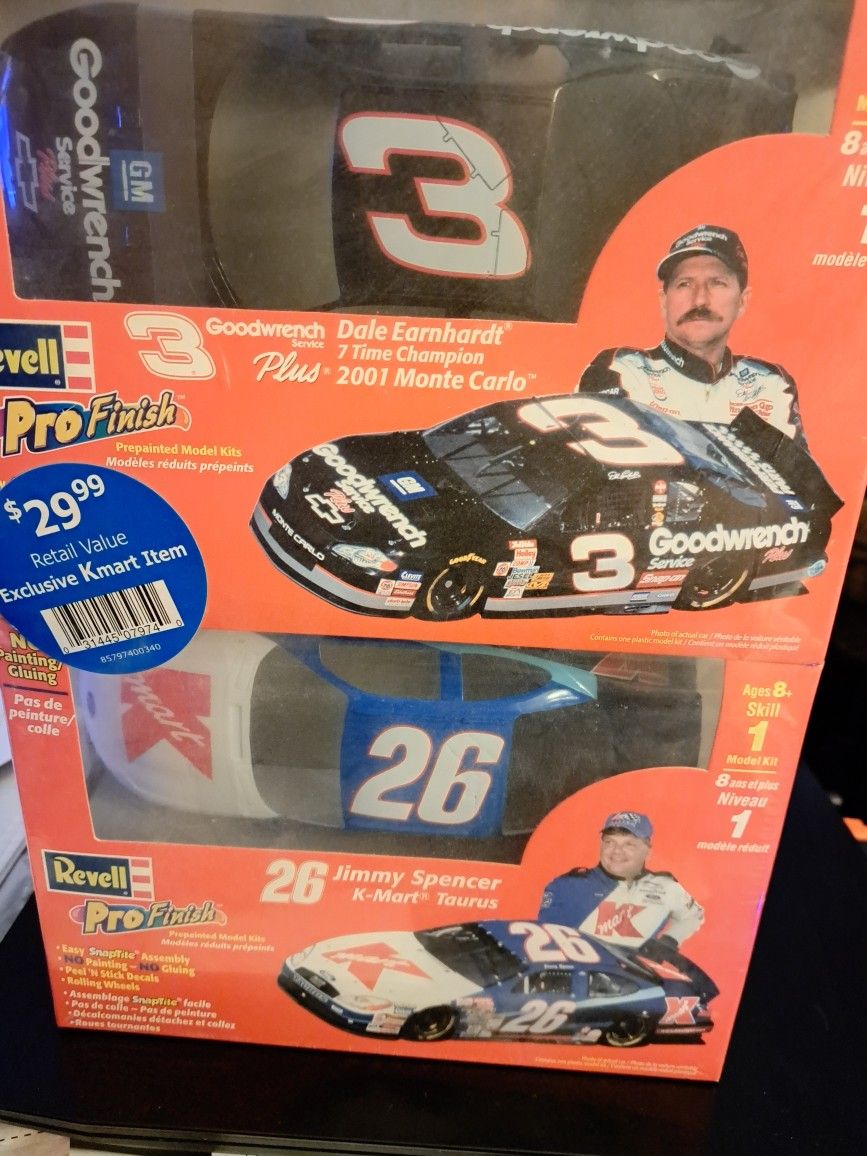 Dale Sr And Jimmie Spencer Model Set