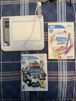 Nintendo Wii Udraw Bundle 