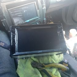 JVC Touch Screen Audio Receiver DVD Bluetooth No Scratches Clean Works Perfect