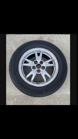 1 - 195/65r15 5x100 5x3.94 Stock Prius Celica Matrix Impreza Wheel Rim Tire!