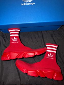 Balenciaga x Adidas Red Speed Trainer Size 41EU/8M