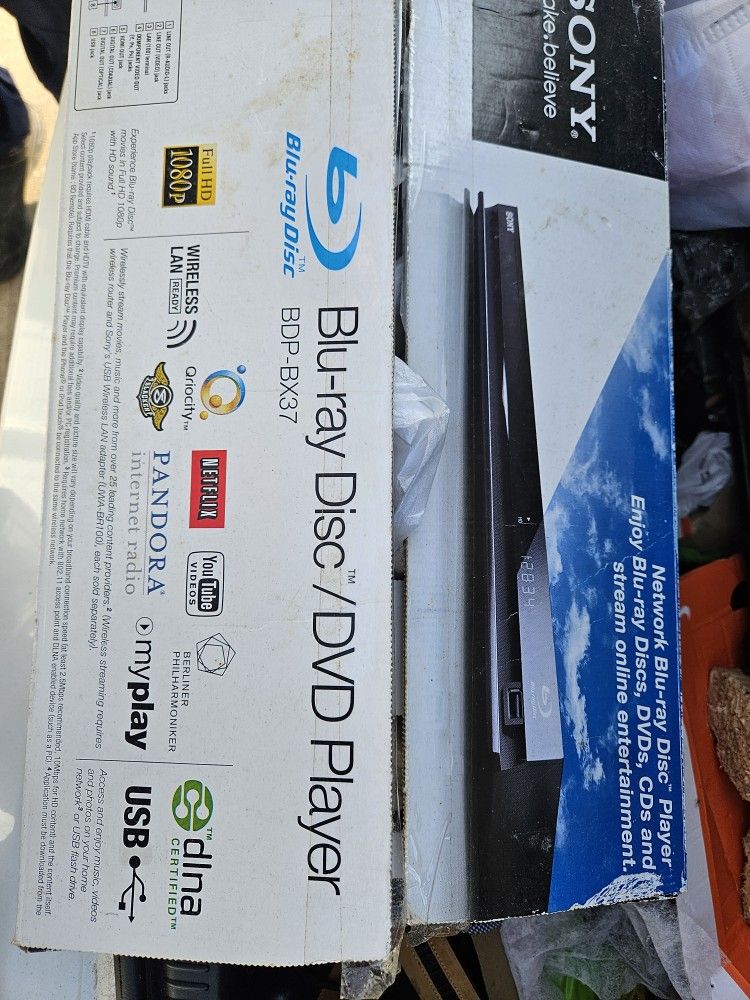 Sony Blu-Ray/DVD Player