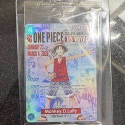 Monkey D Luffy One Piece Promo