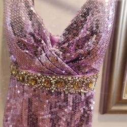 Bicici PURPLE Sequined Dress 