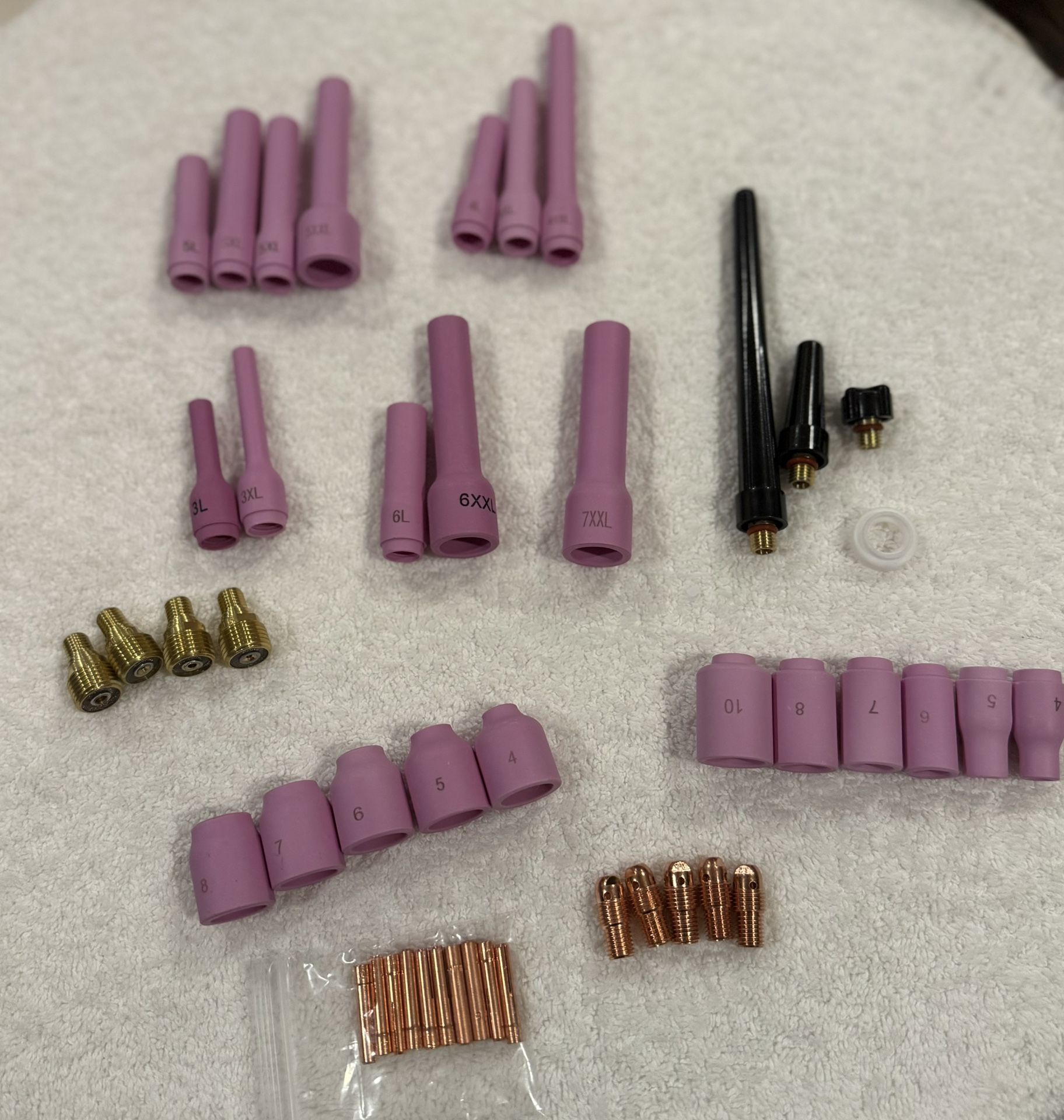45 Pcs TIG Welding Torch Kit.