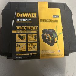 DEWALT 20V Green Cross Line Laser Level (Tool-Only)