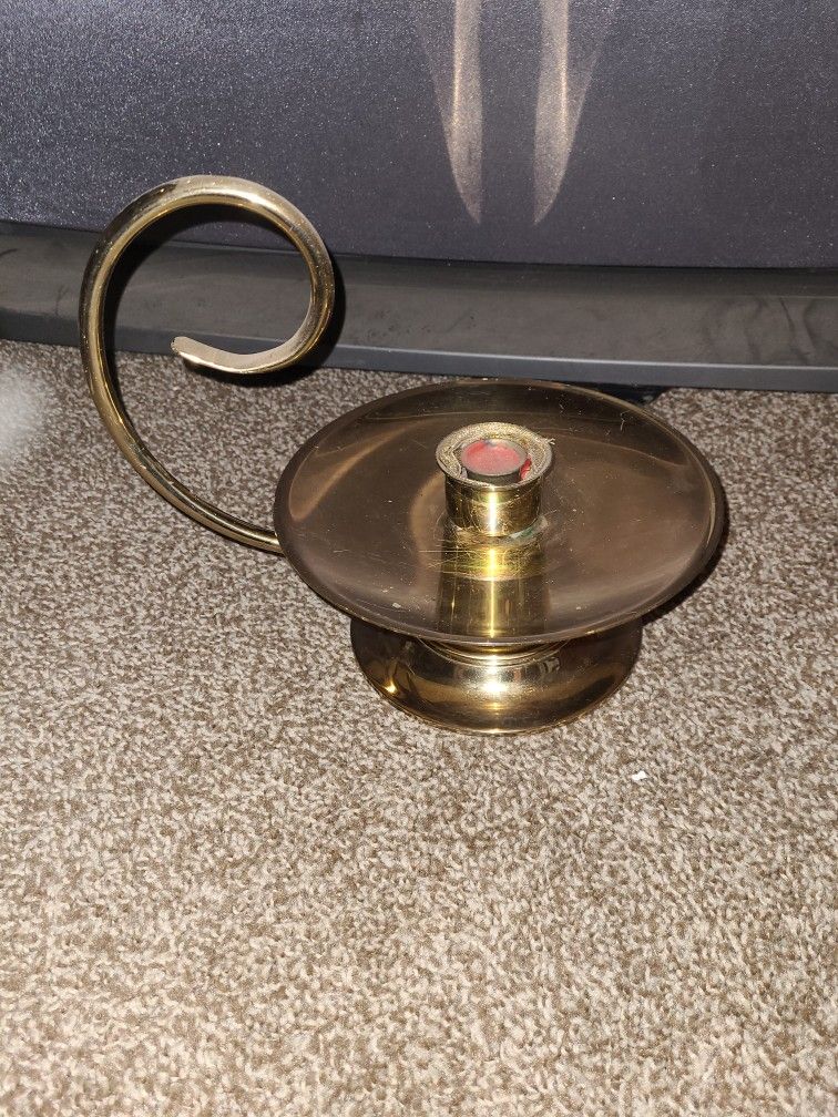 Baldwin/Williamsburg Heavy Brass Candle Holder