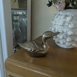 Small Brass Duck