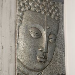 3D Buddha silver frame by Homania