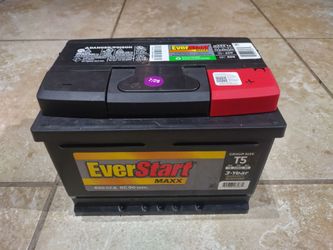 Everstart Maxx. New Battery group T5, 650 to 800 Acc. Made 7/2026, $140 cash.