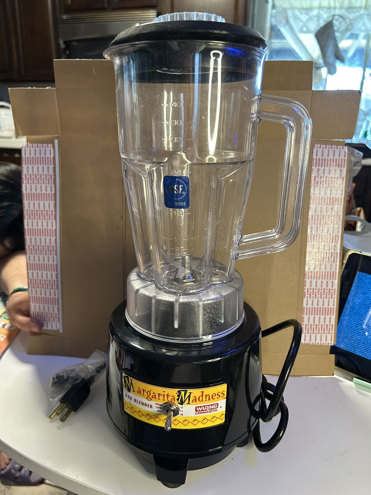 Waring Bar Blender 2 Quarts Margarita Madness Commercial Grade