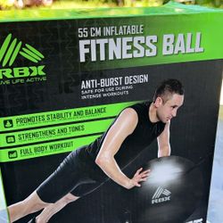 RBX 55 CM Inflatable Fitness Ball