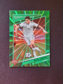Raúl Jiménez Mexico Green Holo Laser