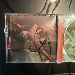 Taylor Swift TLOAS Signed CD Photo 2 - Rare Long Signature W Heart