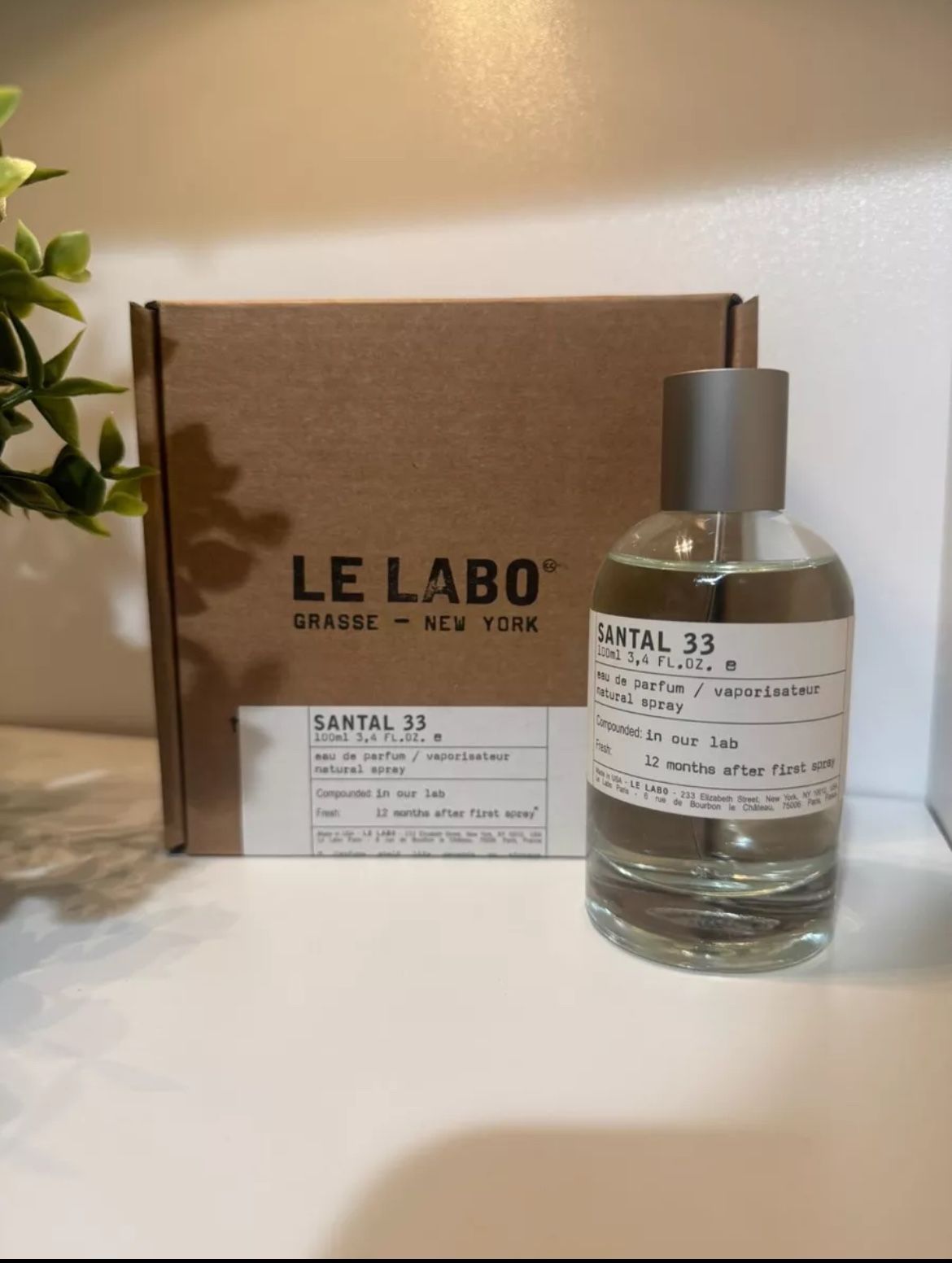 Le Labo Santal 33 3.4 Oz 