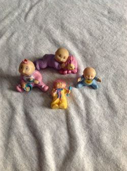 Cabbage patch figurines