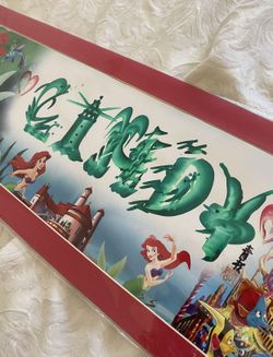 Disney Cindy Ariel Sign