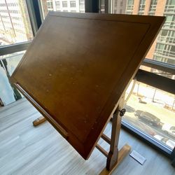 Drafting Table With Stool