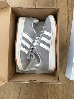 gray adidas campus