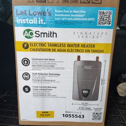 Tankless Water Heater